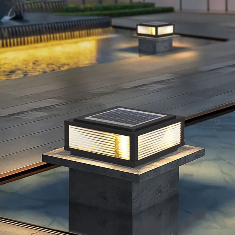 Outdoor LED Waterproof Courtyard Solar Light - Hans Lumiere