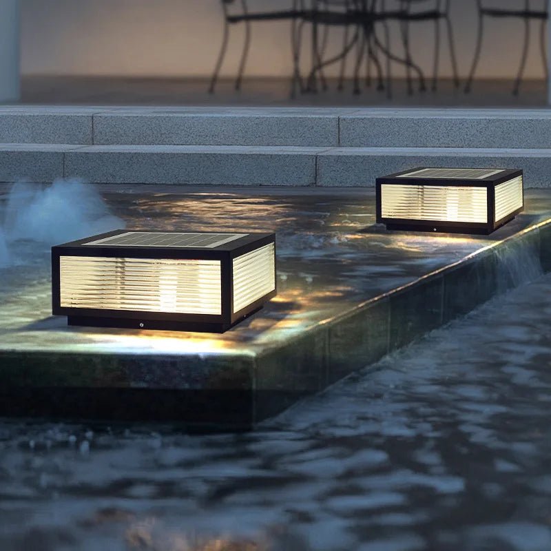 Outdoor LED Waterproof Courtyard Solar Light - Hans Lumiere