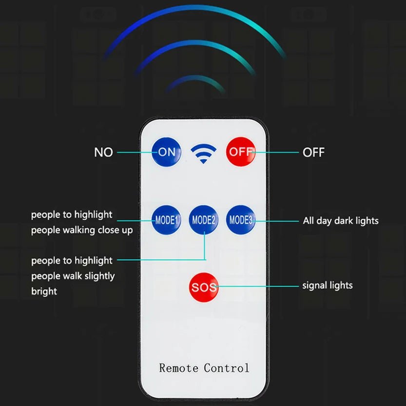 Outdoor Powerful Super Bright Street Lamp With Motion Sensor - Hans Lumiere