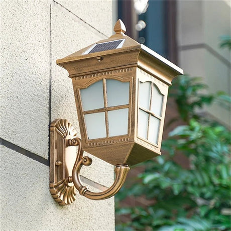 Outdoor Solar LED Wall Sconces Light - Hans Lumiere