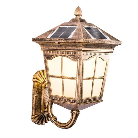 Outdoor Solar LED Wall Sconces Light - Hans Lumiere