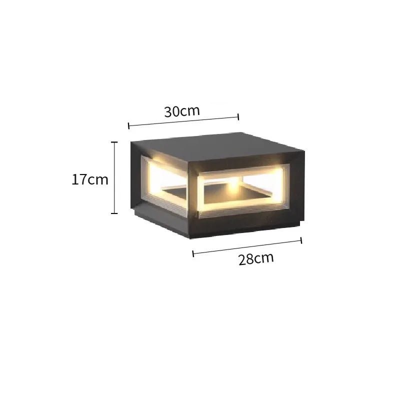 Outdoor Waterproof LED Courtyard Street Light - Hans Lumiere
