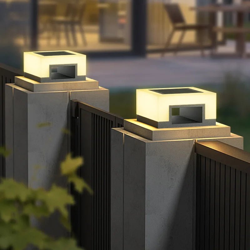 Outdoor Waterproof LED Solar Lawn Light Steet Lamp - Hans Lumiere