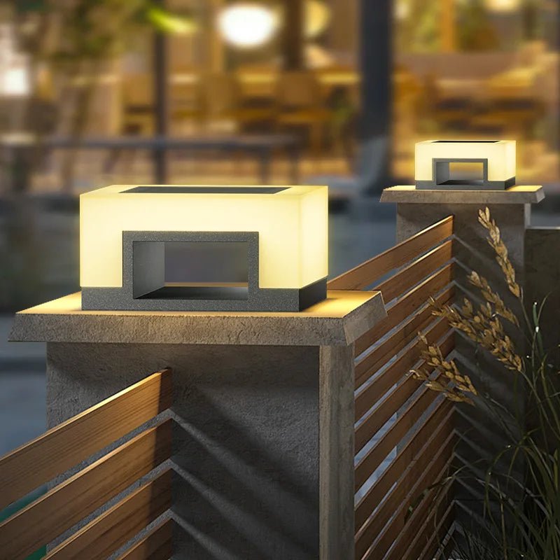 Outdoor Waterproof LED Solar Lawn Light Steet Lamp - Hans Lumiere