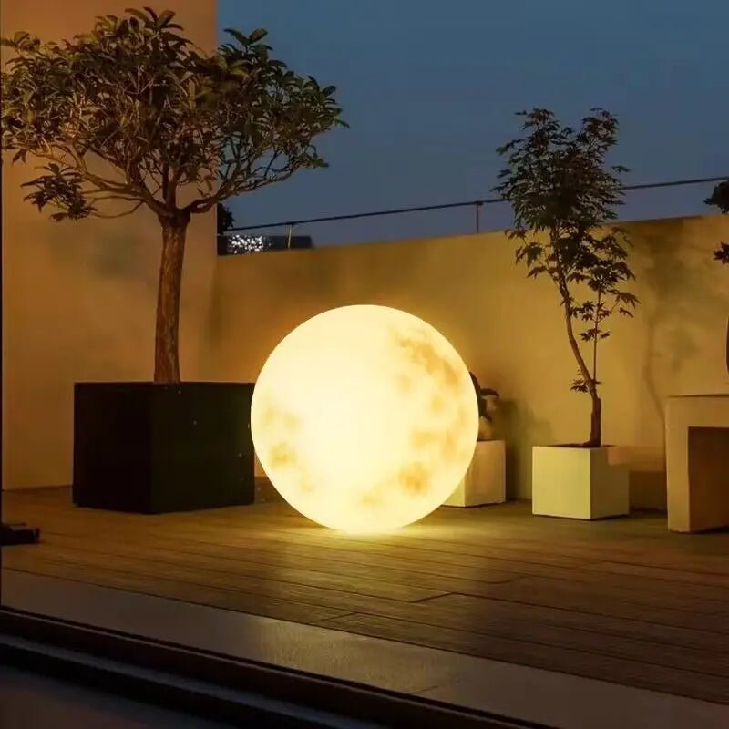 Outdoor Waterproof LED Solar Moon Lamp - Hans Lumiere