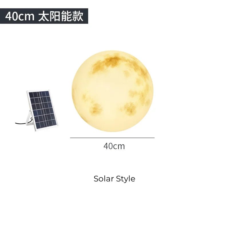 Outdoor Waterproof LED Solar Moon Lamp - Hans Lumiere