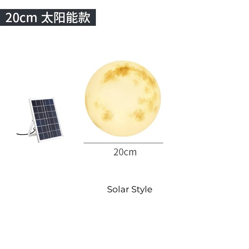 Outdoor Waterproof LED Solar Moon Lamp - Hans Lumiere