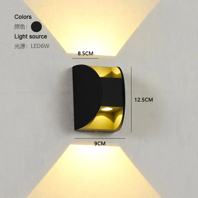Outdoor Waterproof LED Wall Light - Hans Lumiere
