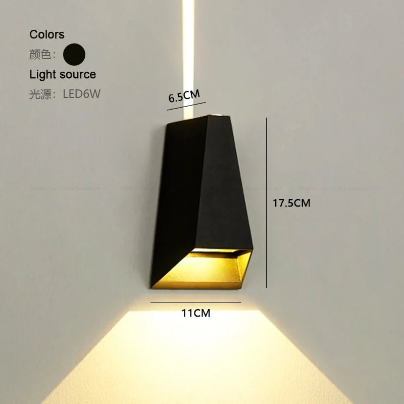 Outdoor Waterproof LED Wall Light - Hans Lumiere