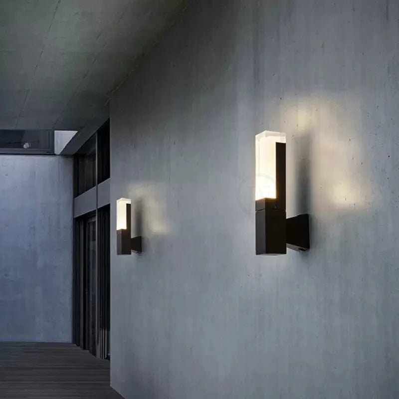 Outdoor Waterproof LED Wall Light With Pir Sensor - Hans Lumiere