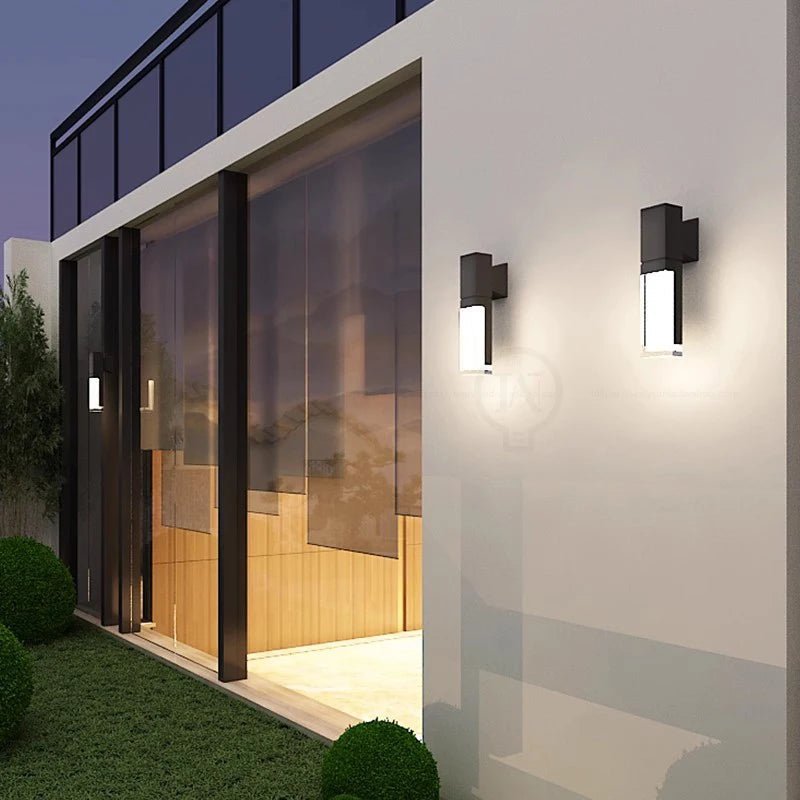 Outdoor Waterproof LED Wall Light With Pir Sensor - Hans Lumiere