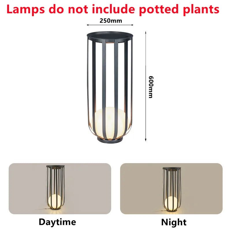 Outdoor Waterproof Stainless Steel LED Lawn Light - Hans Lumiere