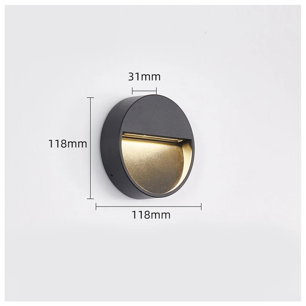 Outdoor Waterproof Wall Light With Motion Sensor - Hans Lumiere