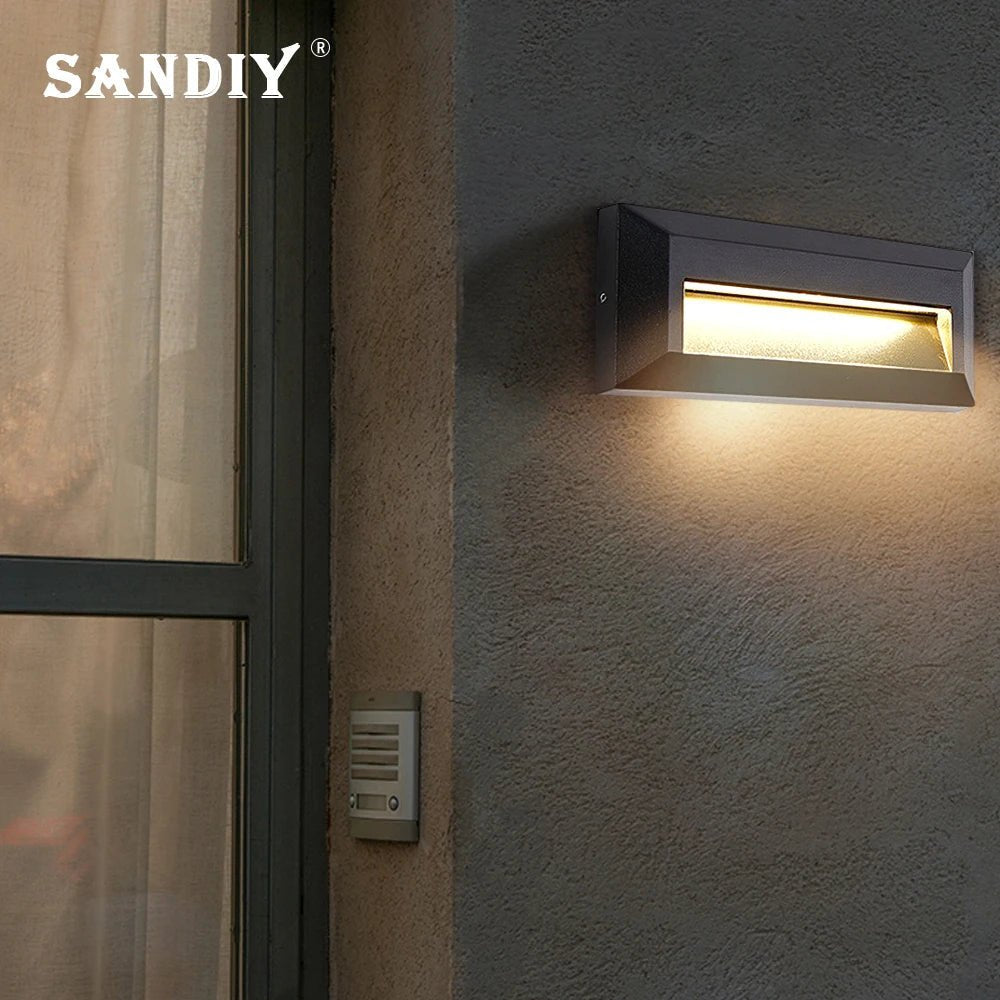 Outdoor Waterproof Wall Light With Motion Sensor - Hans Lumiere