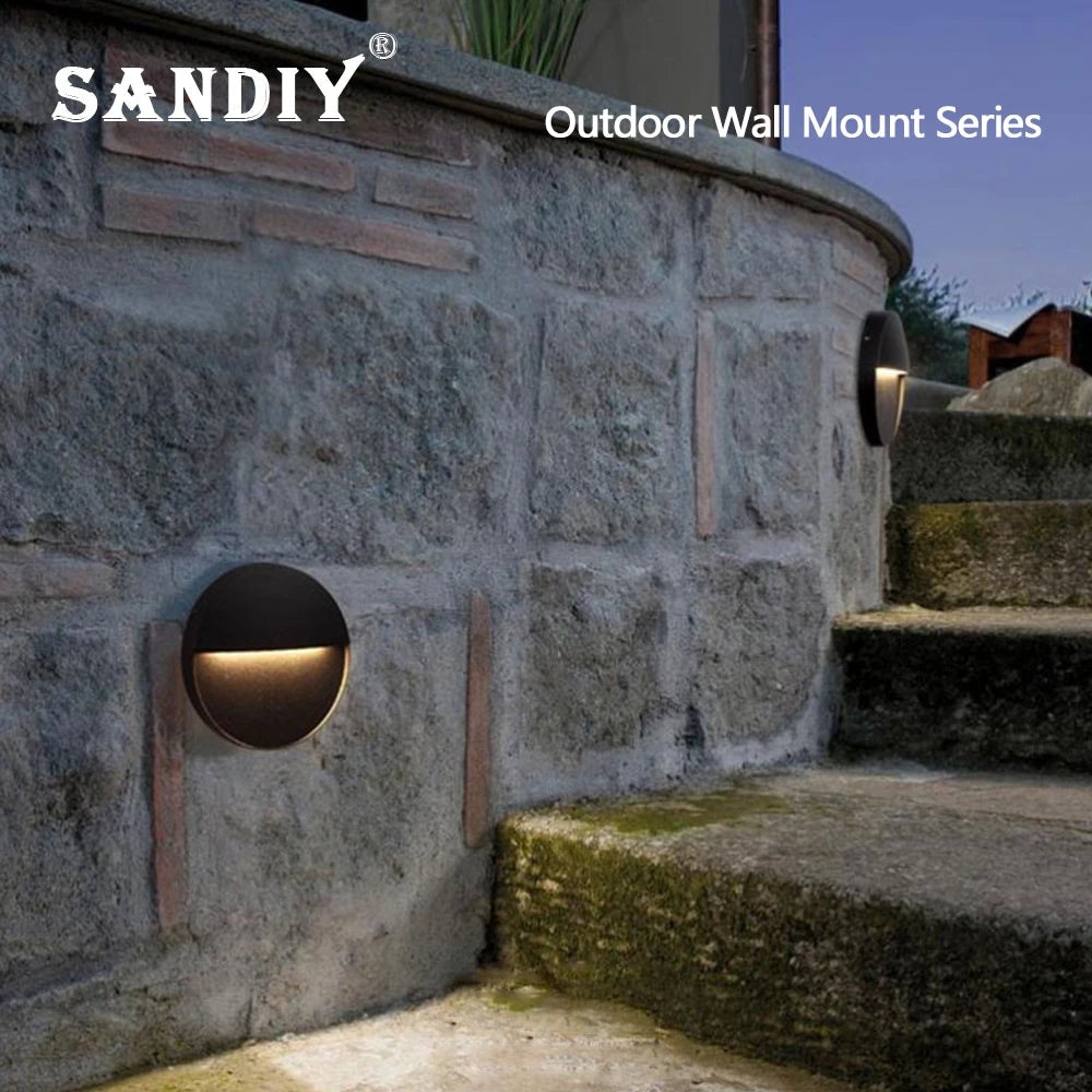 Outdoor Waterproof Wall Light With Motion Sensor - Hans Lumiere