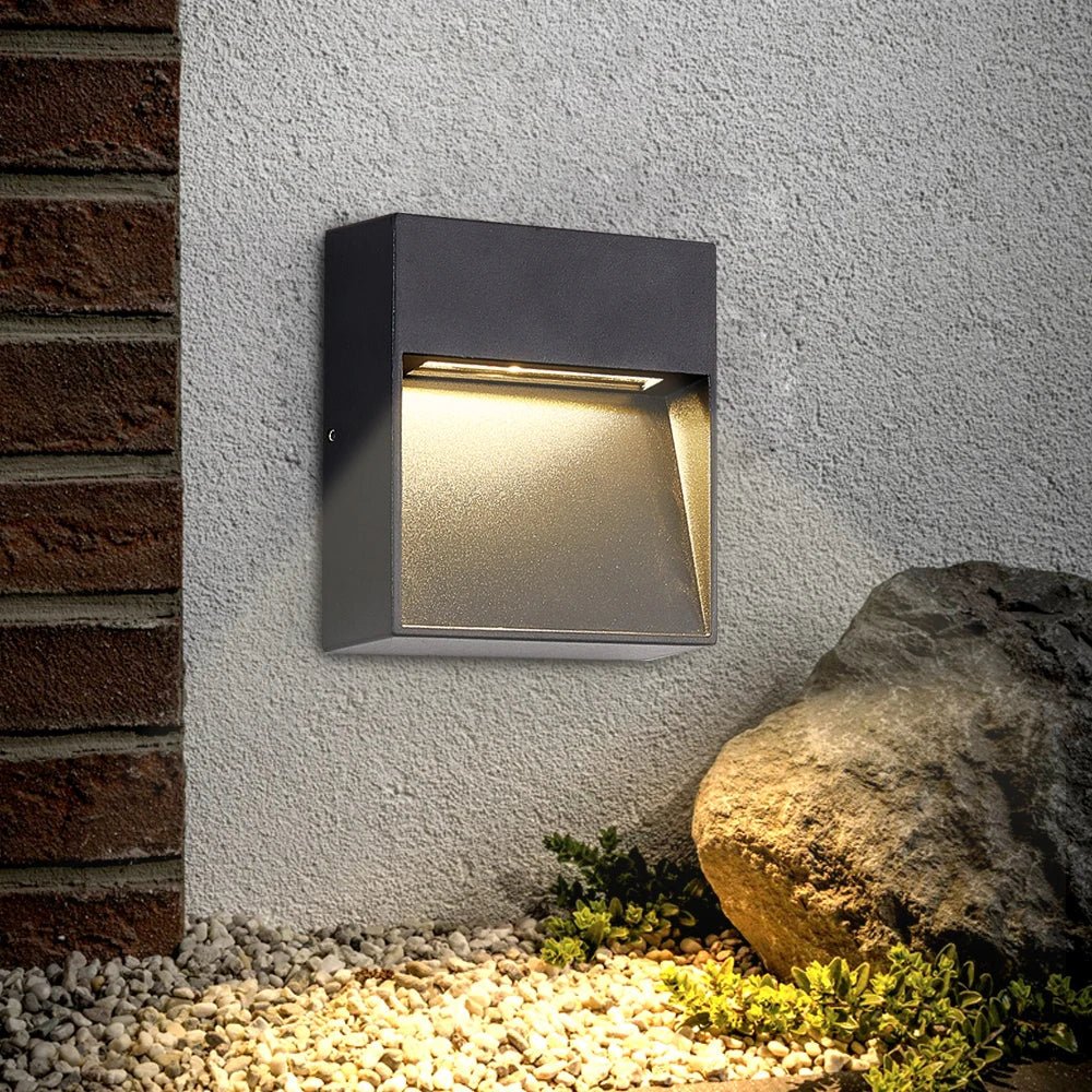 Outdoor Waterproof Wall Light With Motion Sensor - Hans Lumiere