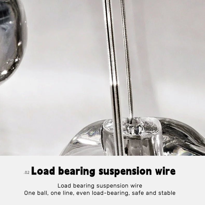 Peach Shape Multi Head Crystal LED Ceiling Chandeliers - Hans Lumiere