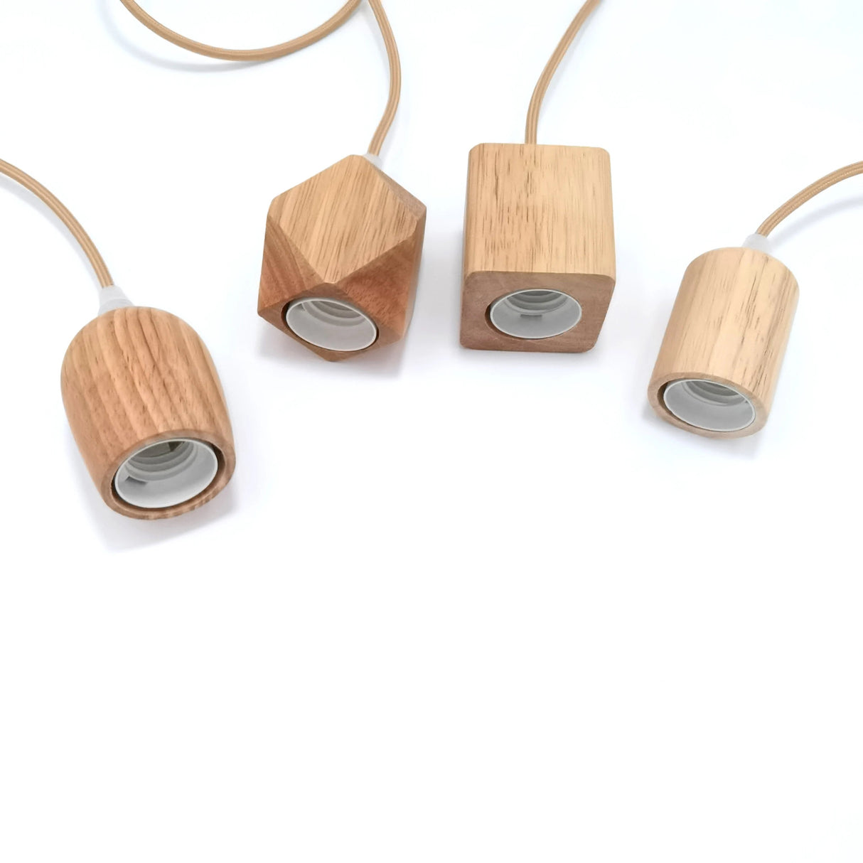 Personality Loft Lights 1PCS Wooden Pendant Light - Hans Lumiere