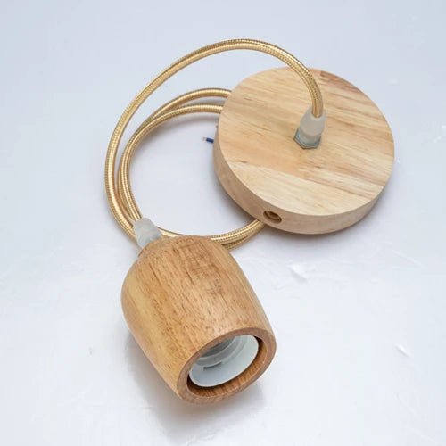 Personality Loft Lights 1PCS Wooden Pendant Light - Hans Lumiere
