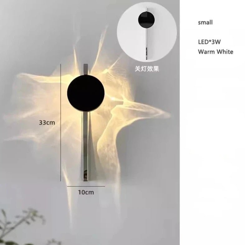 Postmodern Art Wall Lamp With Rotatable Design - Hans Lumiere