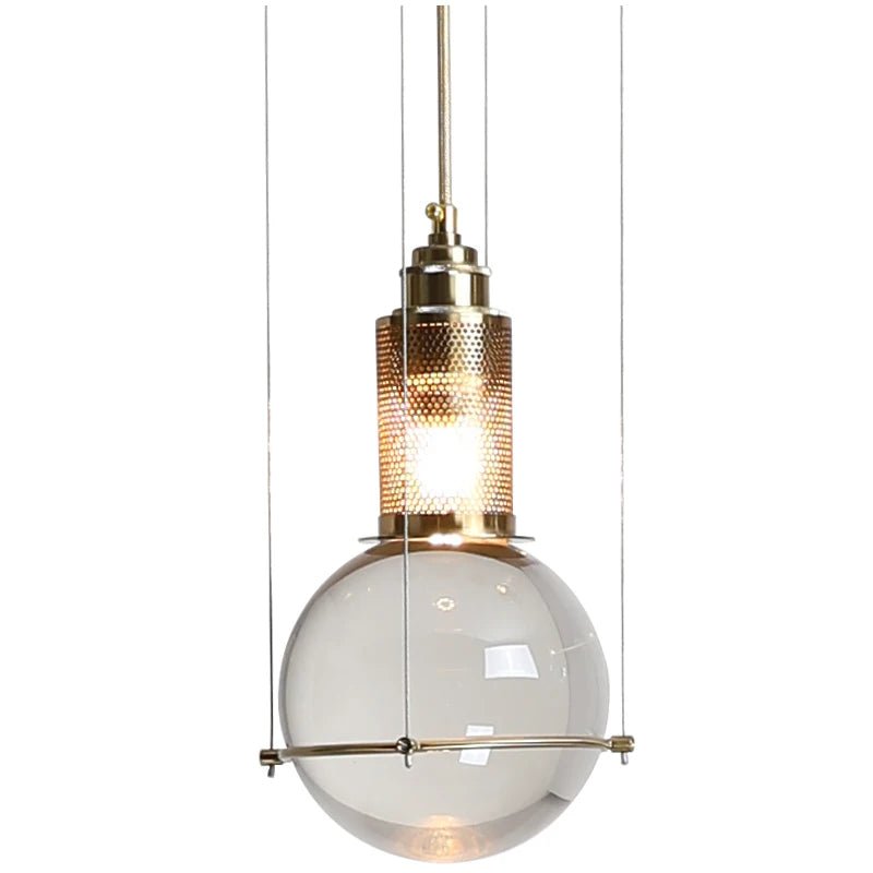 Postmodern Crystal Ball LED Pendant Light - Hans Lumiere