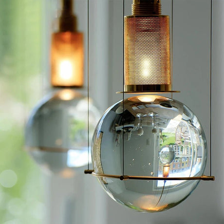 Postmodern Crystal Ball LED Pendant Light - Hans Lumiere