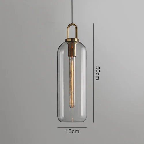 Postmodern Glass Ball Pendant Light – Single Hanging Lamp for Bar & Bedside - Hans Lumiere