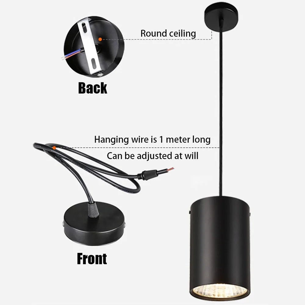 QIUBOSS LED Pendant & Spotlight – Dimmable Kitchen Light - Hans Lumiere