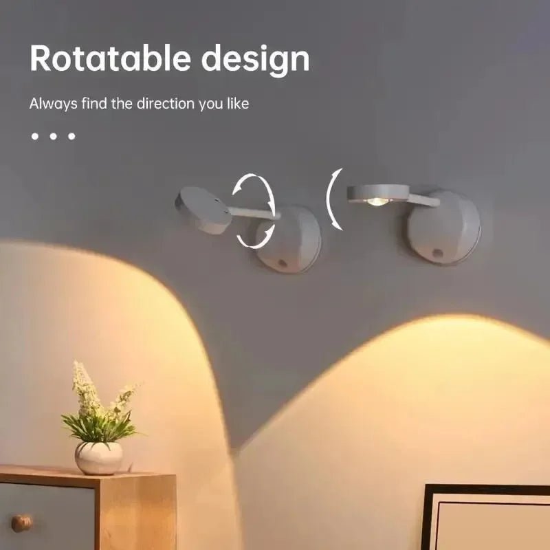 Rechargeable Motion-Sensor LED Picture Light – Wireless Spotlight - Hans Lumiere