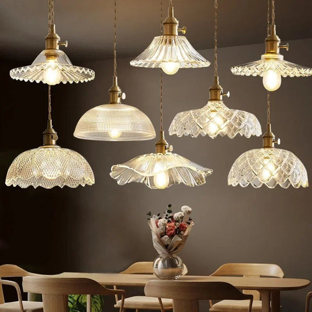 Retro All Copper American Style Pendant Light - Hans Lumiere