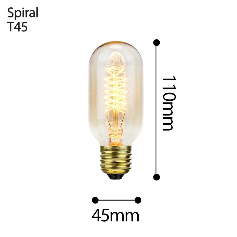 Retro Incandescent Edison Bulbs - Hans Lumiere