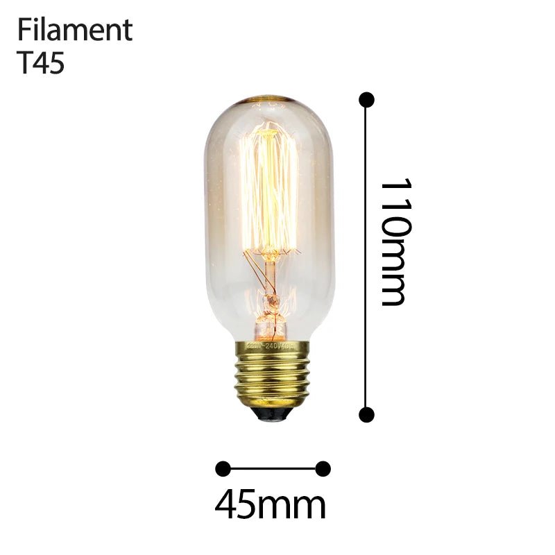 Retro Incandescent Edison Bulbs - Hans Lumiere