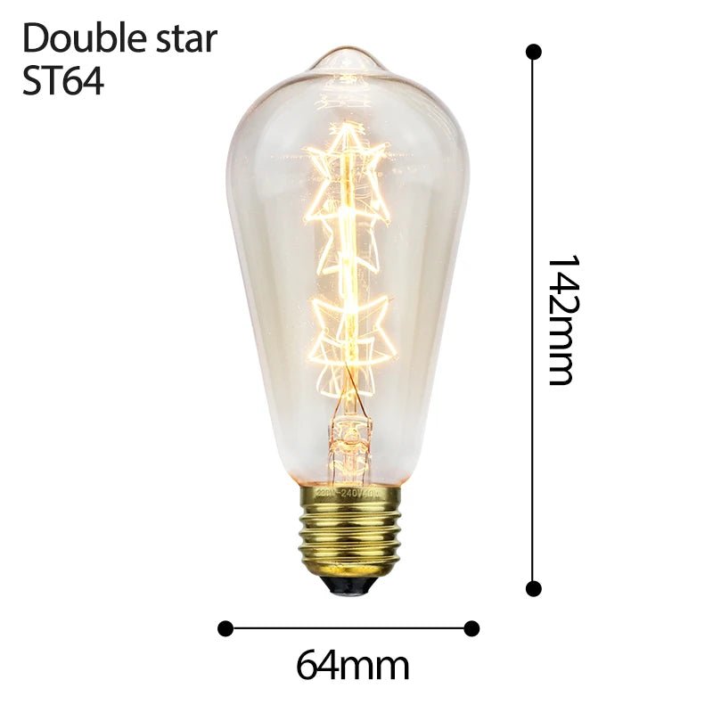 Retro Incandescent Edison Bulbs - Hans Lumiere