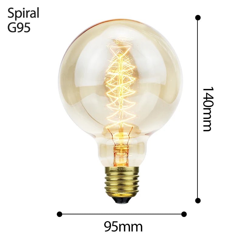 Retro Incandescent Edison Bulbs - Hans Lumiere
