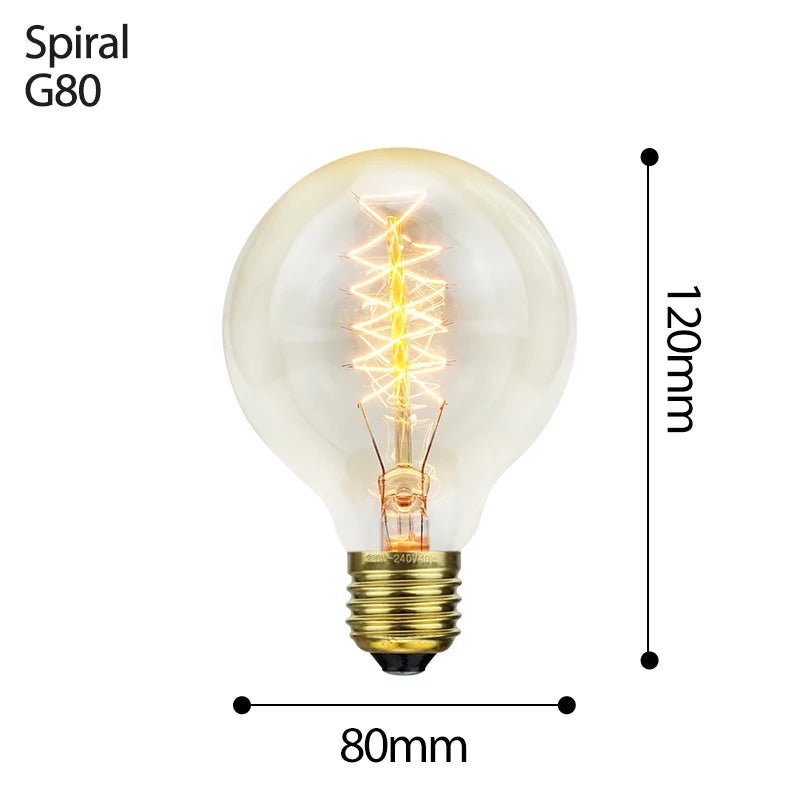 Retro Incandescent Edison Bulbs - Hans Lumiere