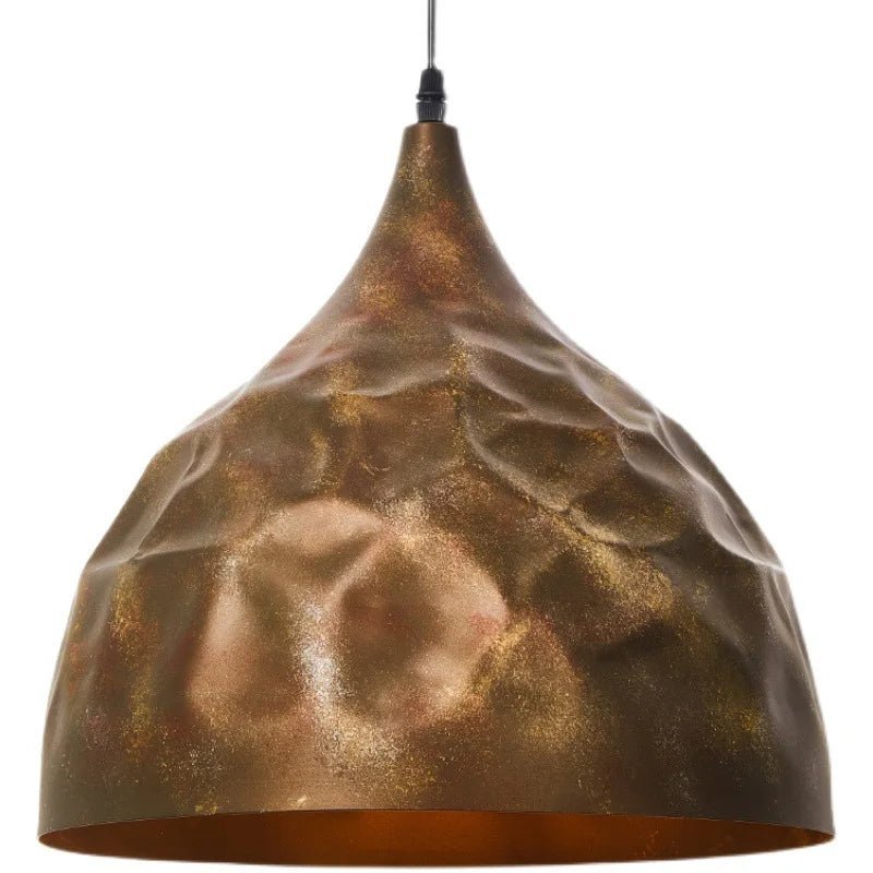 Retro Industrial Style Bronze LED Pendant Light - Hans Lumiere