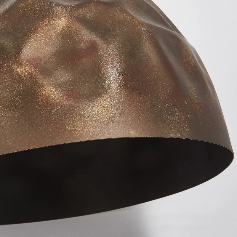 Retro Industrial Style Bronze LED Pendant Light - Hans Lumiere