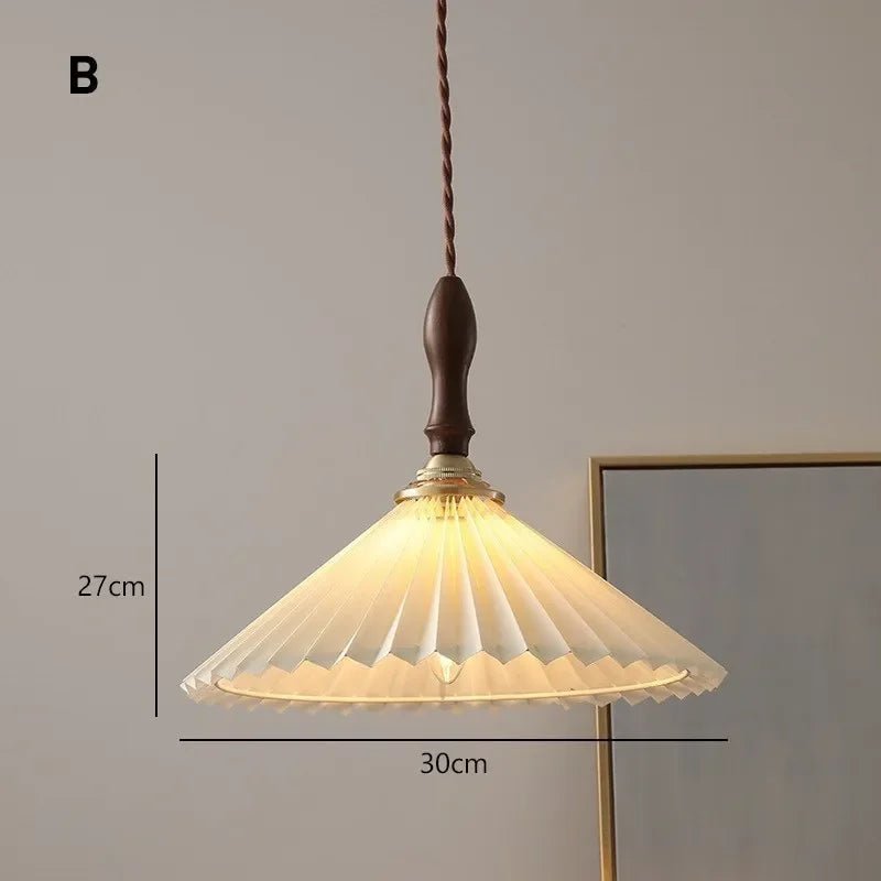 Retro LED Glass Chandelier Pendant Lamp - Hans Lumiere