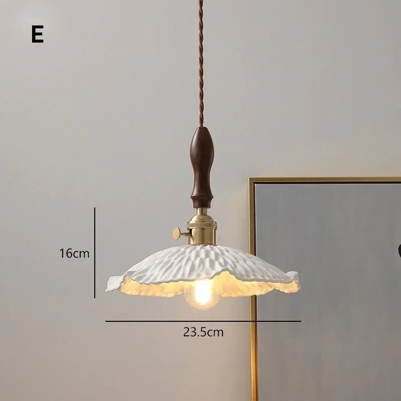 Retro LED Glass Chandelier Pendant Lamp - Hans Lumiere