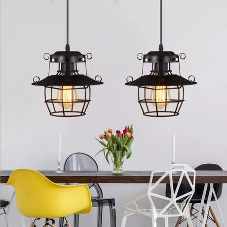 Retro Nostalgic Creative Chandelier Hanging Lamps - Hans Lumiere