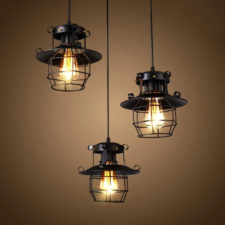 Retro Nostalgic Creative Chandelier Hanging Lamps - Hans Lumiere
