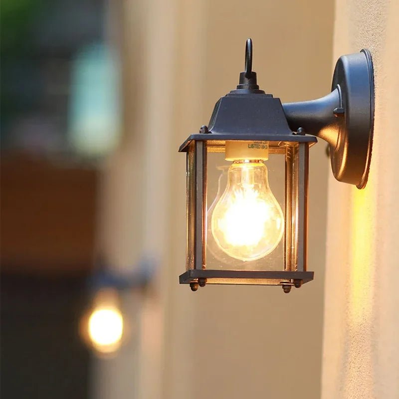 Retro Outdoor Wall Light Villa Garden Porch - Hans Lumiere