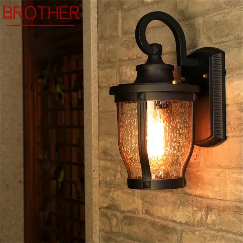 Retro Outdoor Wall Sconces Lights - Hans Lumiere