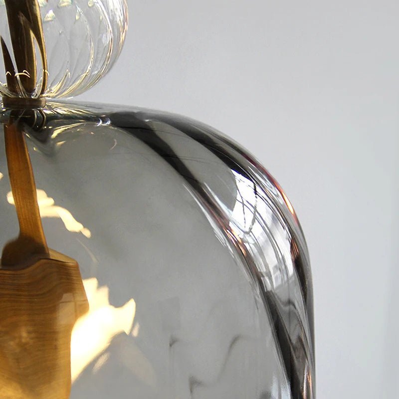 Scandinavian Macaron Stained Glass Chandelier - Hans Lumiere