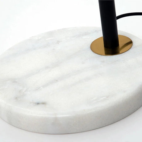 Simple Modern Glass LED Standing Lamp - Hans Lumiere