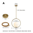 Single Head Nordic LED Chandeliers - Hans Lumiere