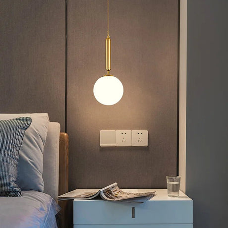 Single Head Nordic LED Chandeliers - Hans Lumiere