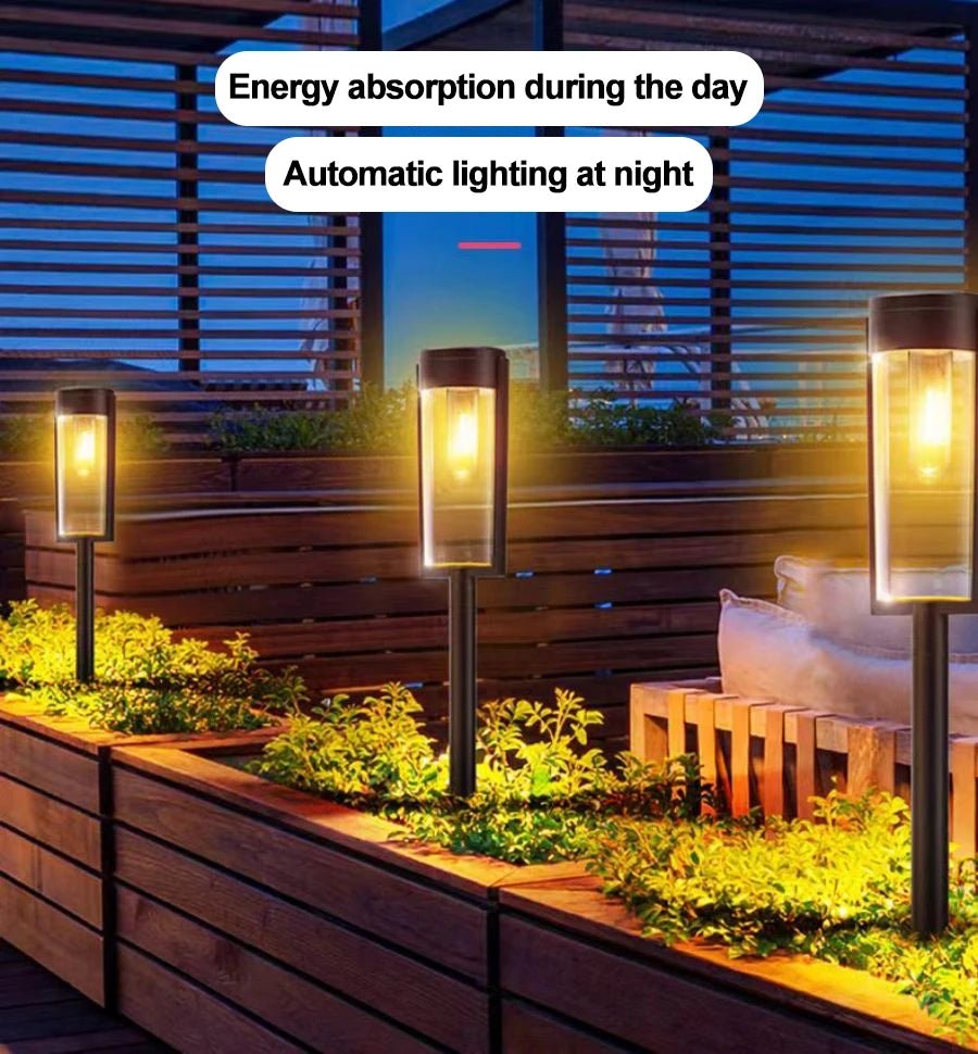 Solar Garden Lights Outdoor Courtyard Lamp - Hans Lumiere