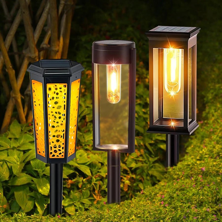 Solar Garden Lights Outdoor Courtyard Lamp - Hans Lumiere