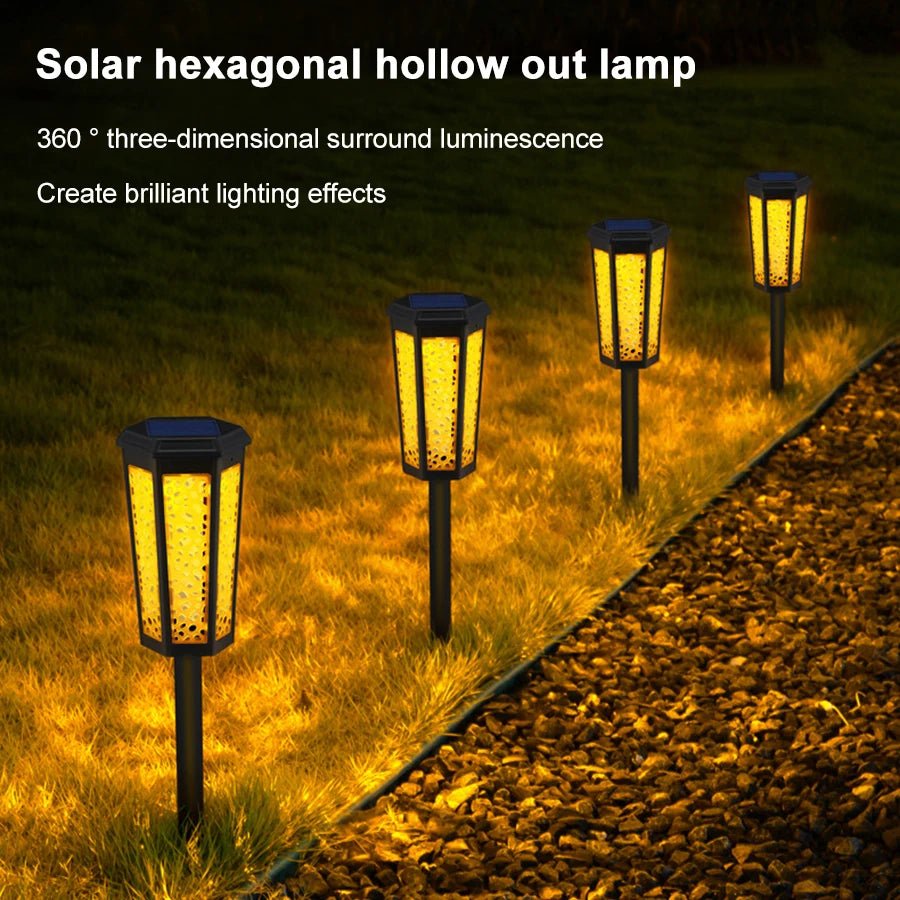 Solar Garden Lights Outdoor Courtyard Lamp - Hans Lumiere